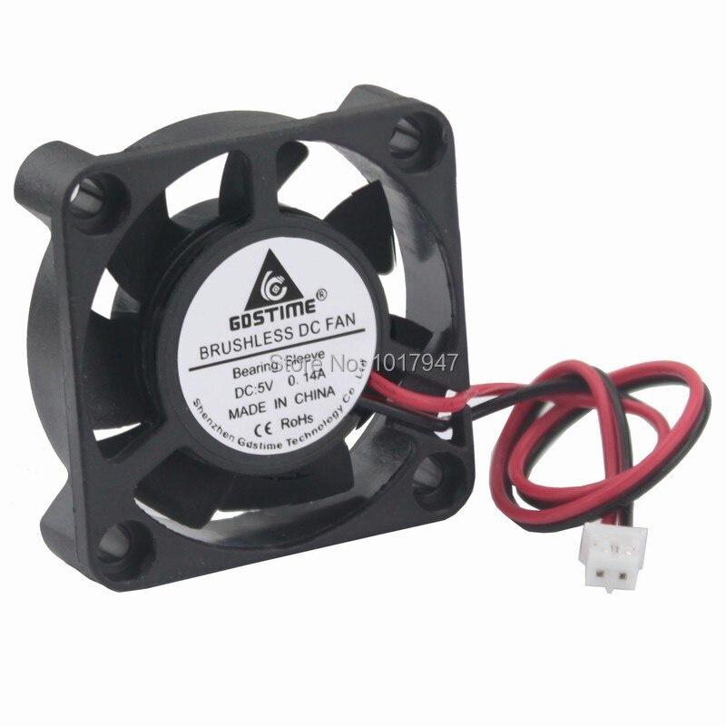 1 Quạt Tản Nhiệt Không Chổi Than Dc 5v 2pin 4010 4cm 40mm 40x40 X 10mm