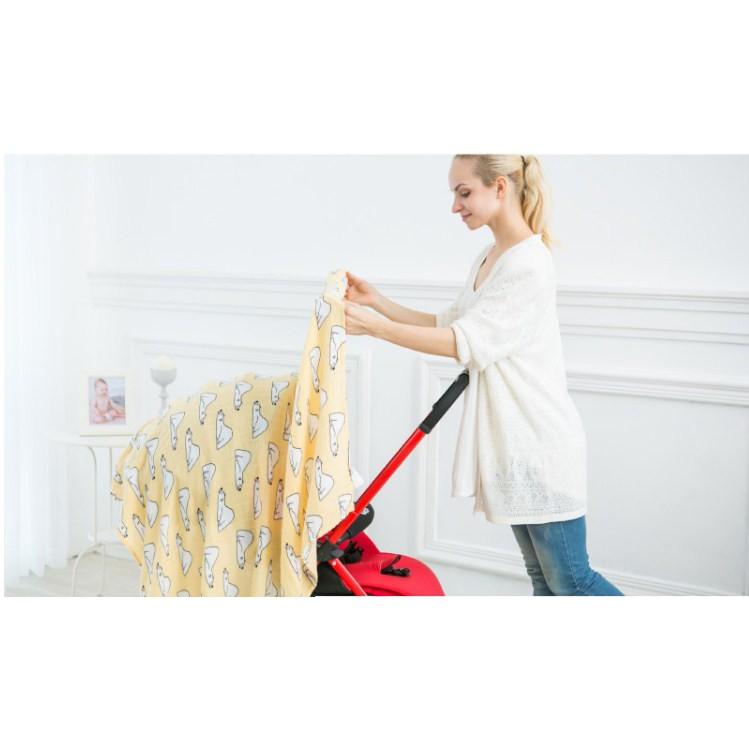 Khăn Tắm Em Bé, Khăn Aden Sợi Tre Mềm Mát cao cấp cho bé