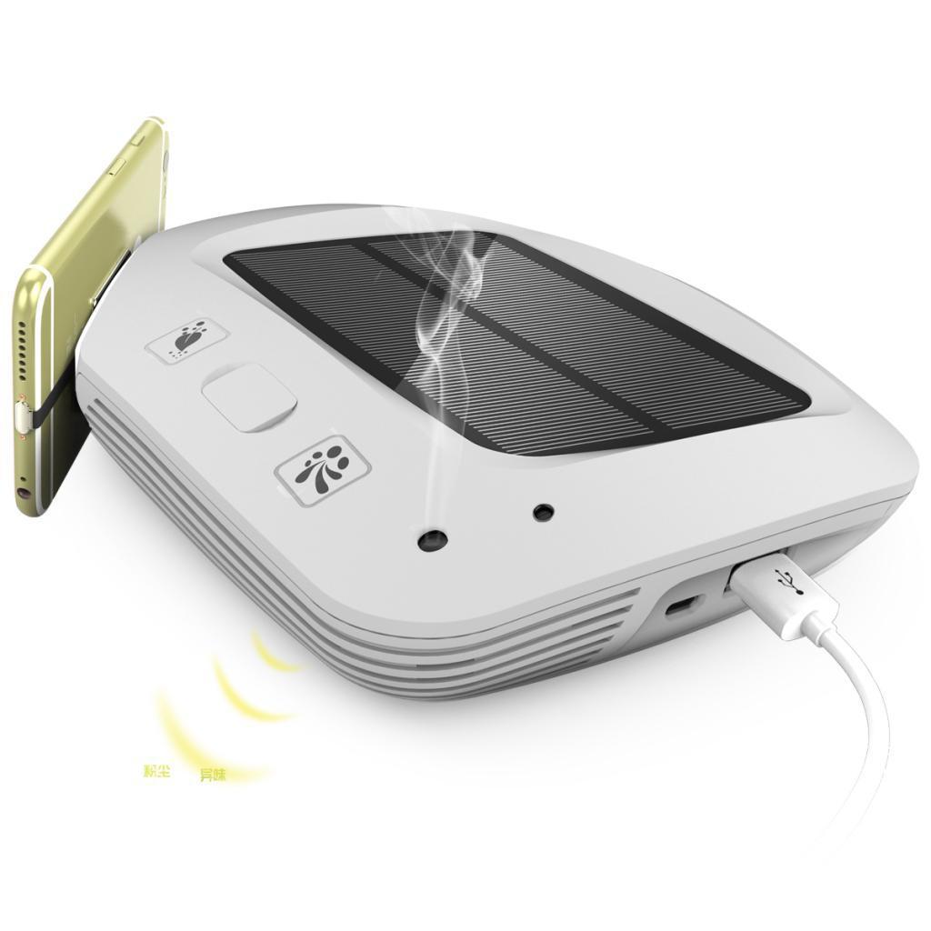 Solar Car Home Intelligent Control Air Purifier Purification Box