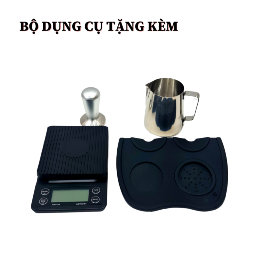 Máy pha cà phê Espresso chuyên nghiệp 3 in 1, thương hiệu Mỹ cao cấp HiBREW H7A, 3000W, Dung tích 2,8 lít, 20 bars - Bảo hành 12 Tháng, Hàng chính hãng