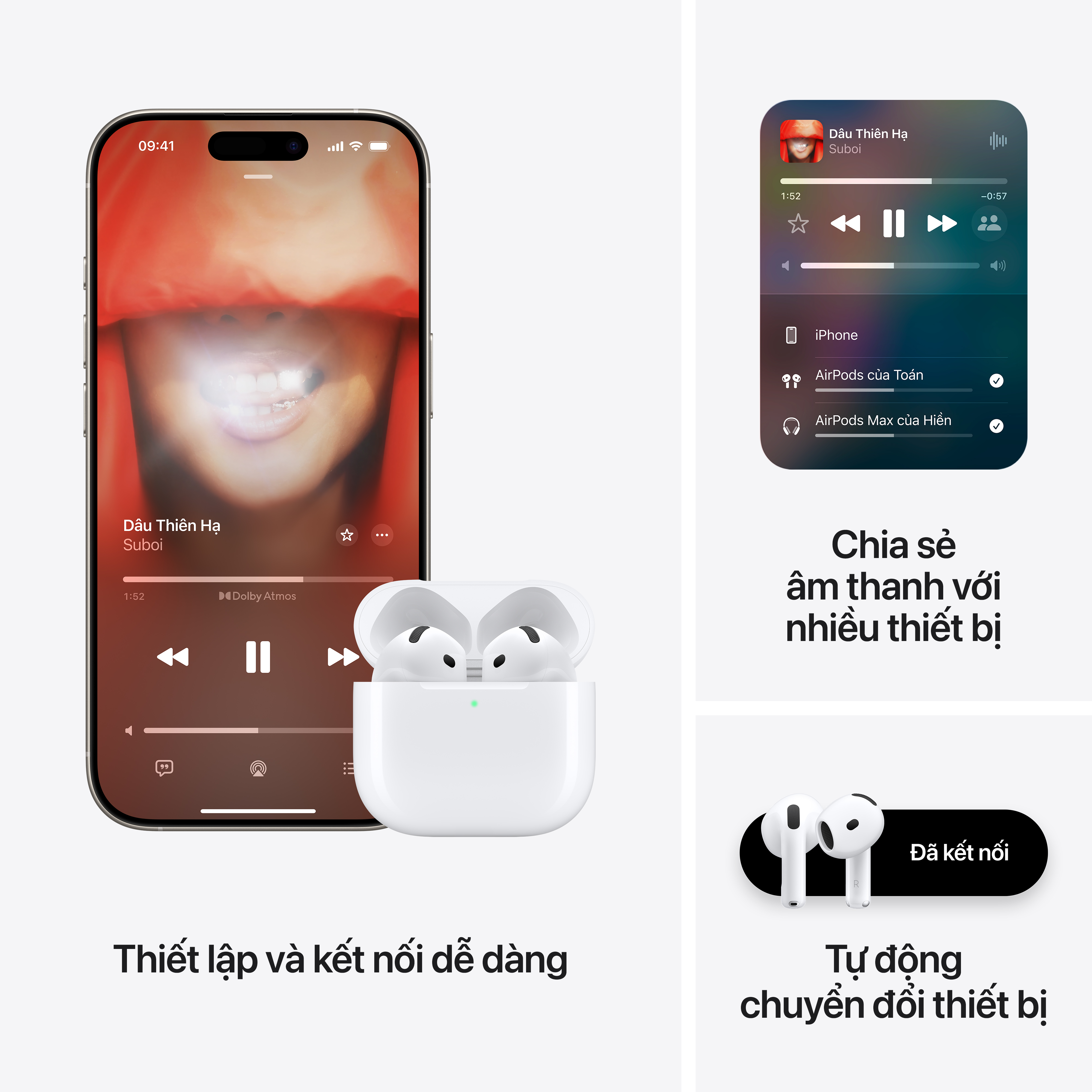 Tai nghe Bluetooth Apple AirPods 4