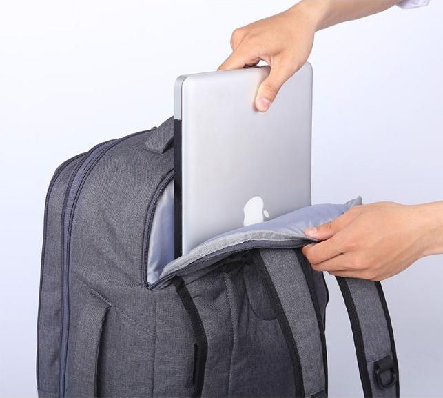 Balo laptop du lịch Simplecarry Mattan 4 D.Grey