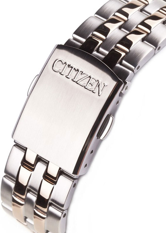 Đồng Hồ Nam Citizen Dây Thép Không Gỉ AT2304-50E - Mặt Đen