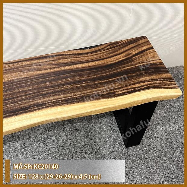 BĂNG GHẾ DÀI GỖ ME TÂY SIÊU VÂN - KC20140-143