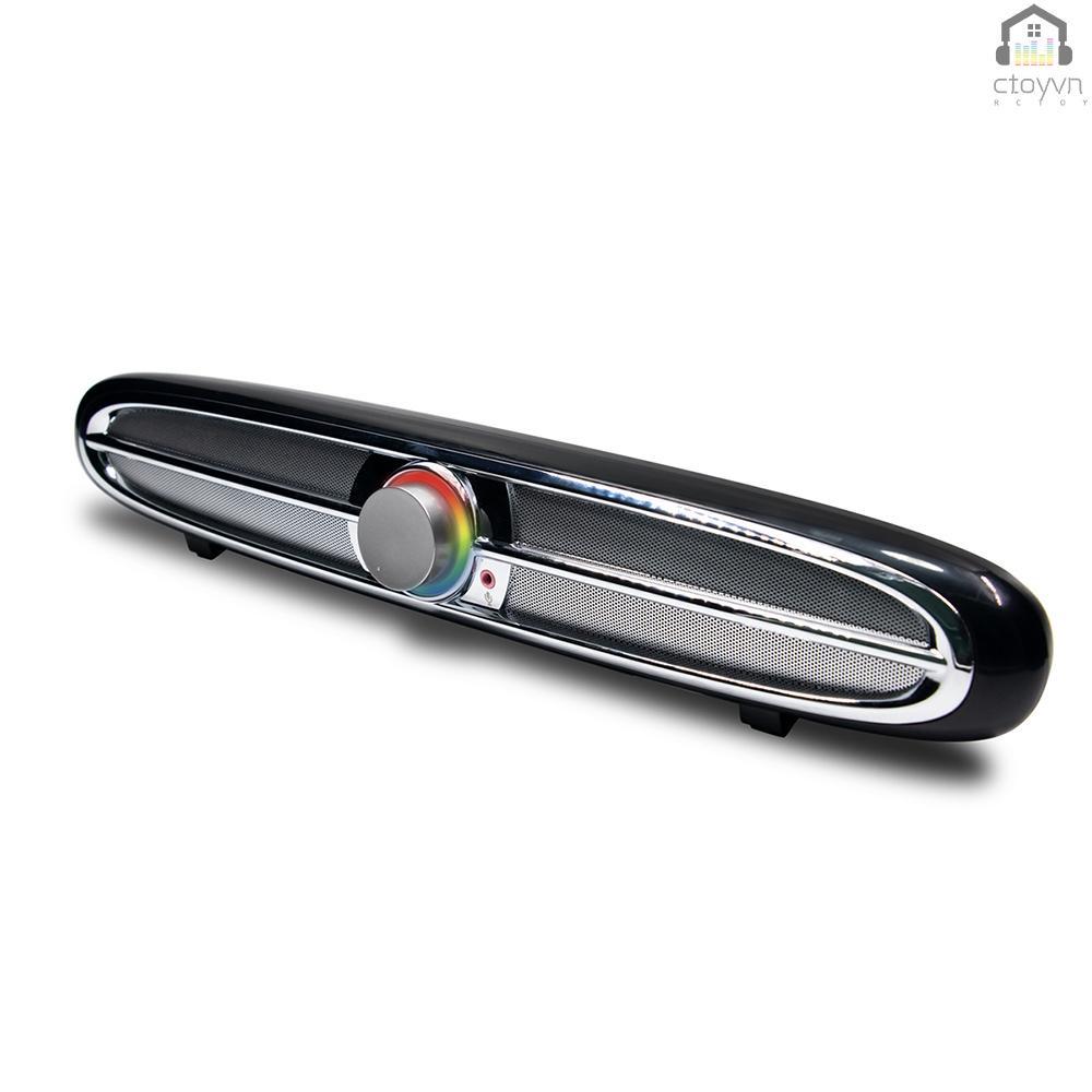 Loa âm thanh Smalody cổng USB 3.5mm 10W có micro cho máy tính TV