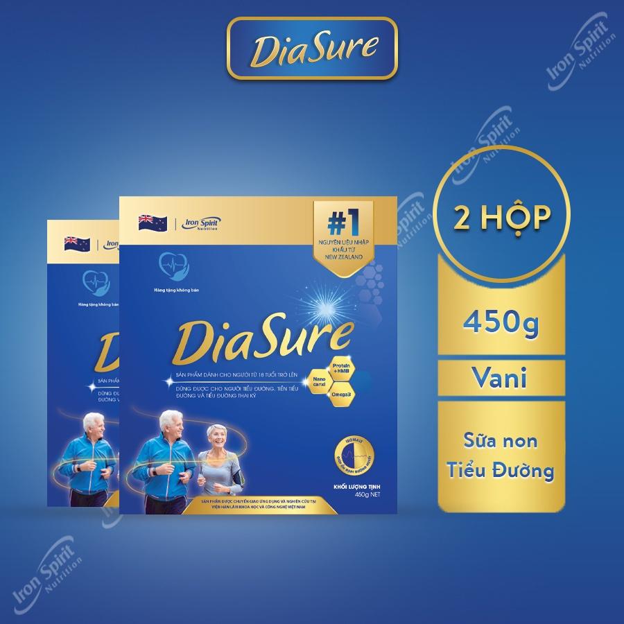 Sữa Diasure New Tiểu Đường (COMBO 2 HỘP 450G)