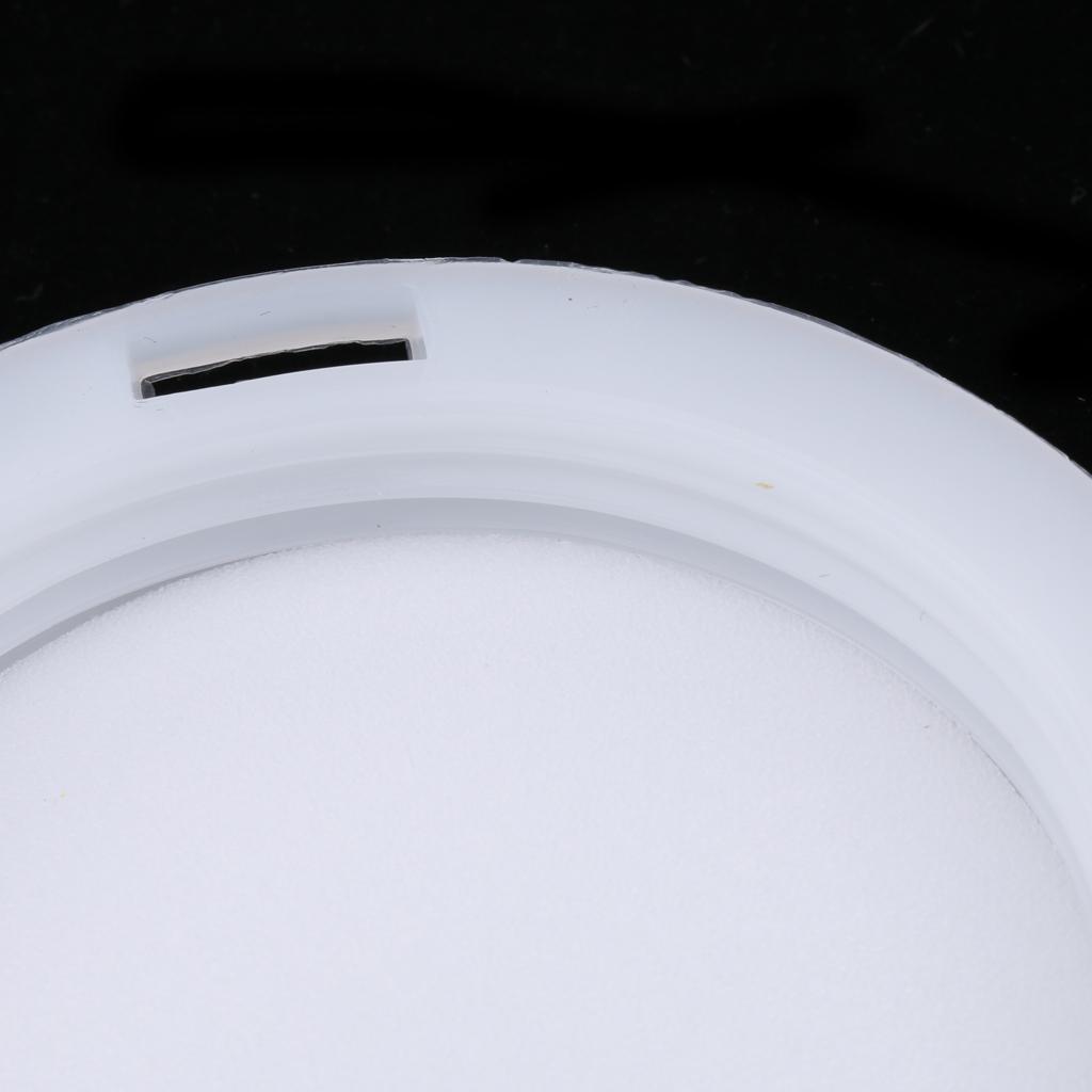 IBC Tank Valve IBC Adaptor Fitting Seal Cap White, threaded inner diameter: 58mm