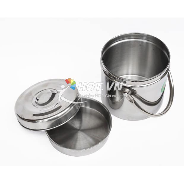 CẠP LỒNG, HỘP CƠM INOX 1 TẦNG 2 NGĂN ĐỰNG THỨC ĂN TIỆN DỤNG