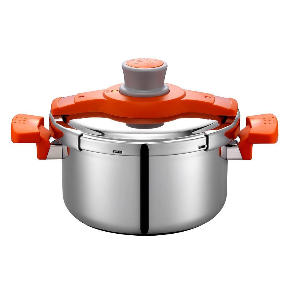 Nồi áp suất Inox IH POONGNYUN VBVPC-08 Tặng Máy xay sinh tố Kochstar KSEBD-1000 + Cà mèn cơm Apollo APL-1600 - Hàng chính hãng