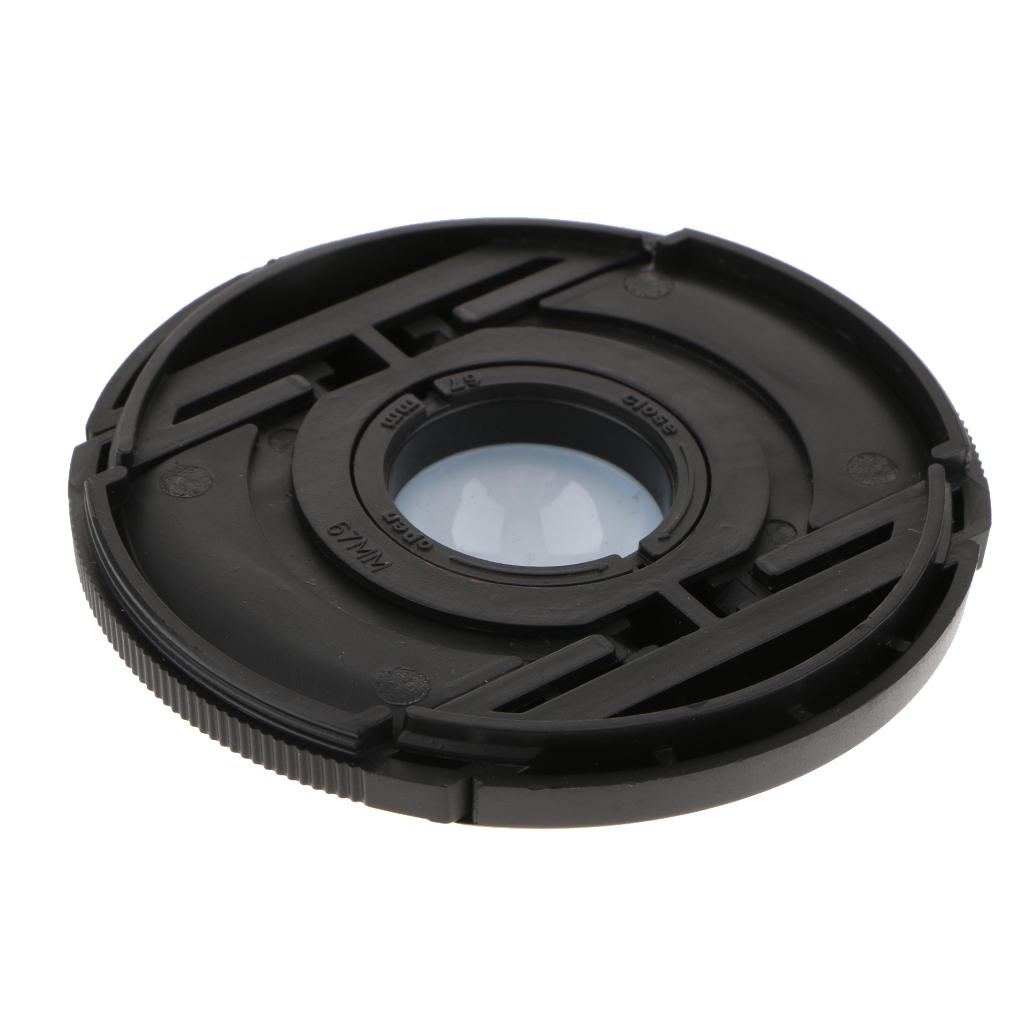 Hilabee 2 In1 67 Mm Cân Bằng Trắng WB Trung Tâm Kẹp Lọc Ống Kính Mũ Dành Cho Máy Ảnh DSLR