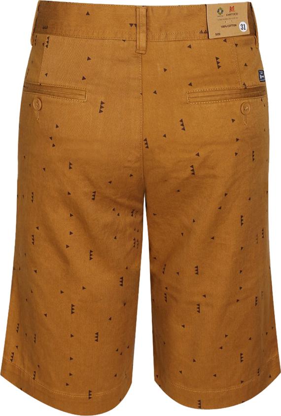 Quần short kaki nam Khatoco Q3M378R0-VNIN002-2011-019