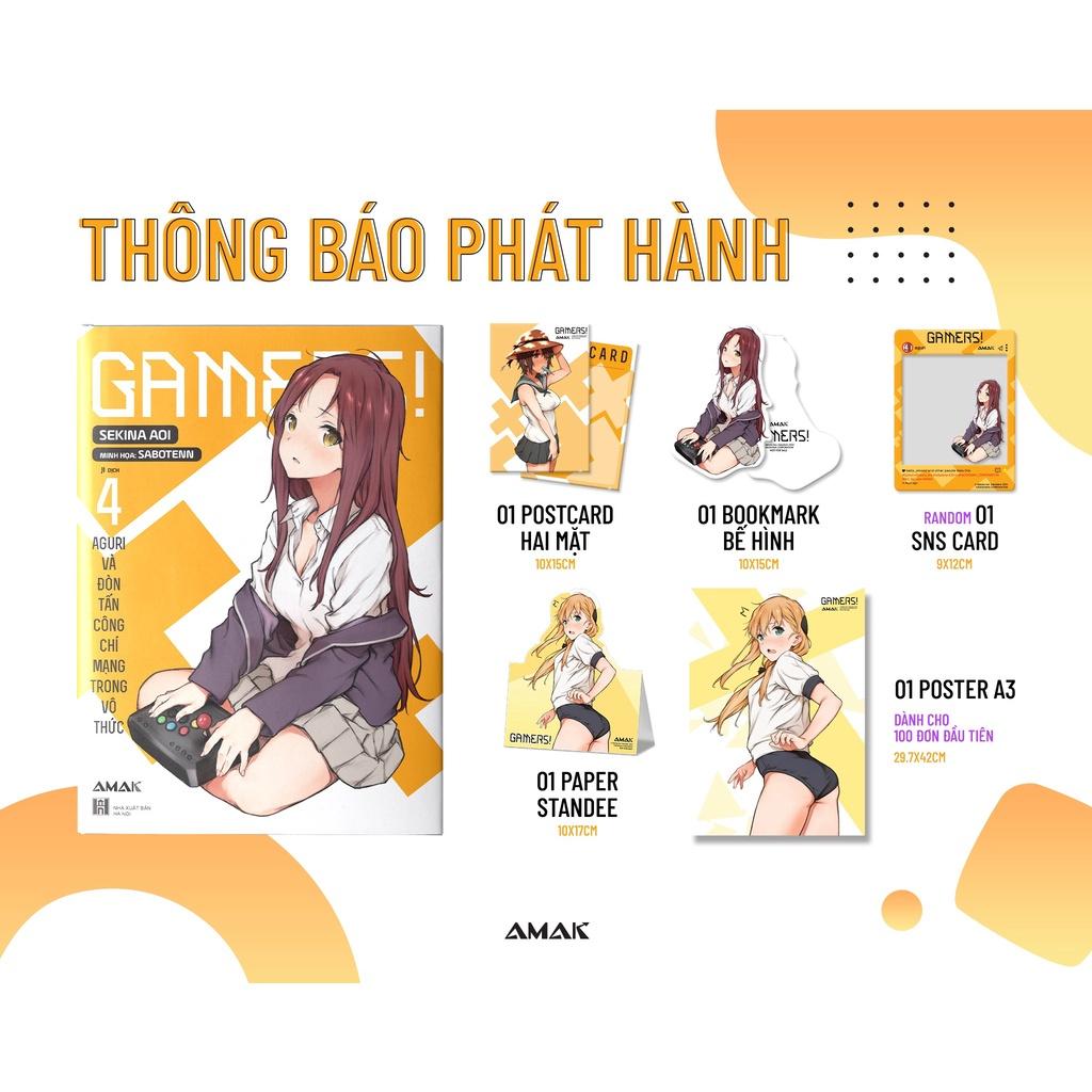 Sách - GAMERS! 4 – Aguri và đòn tấn công chí mạng trong vô thức - Bản Quyền