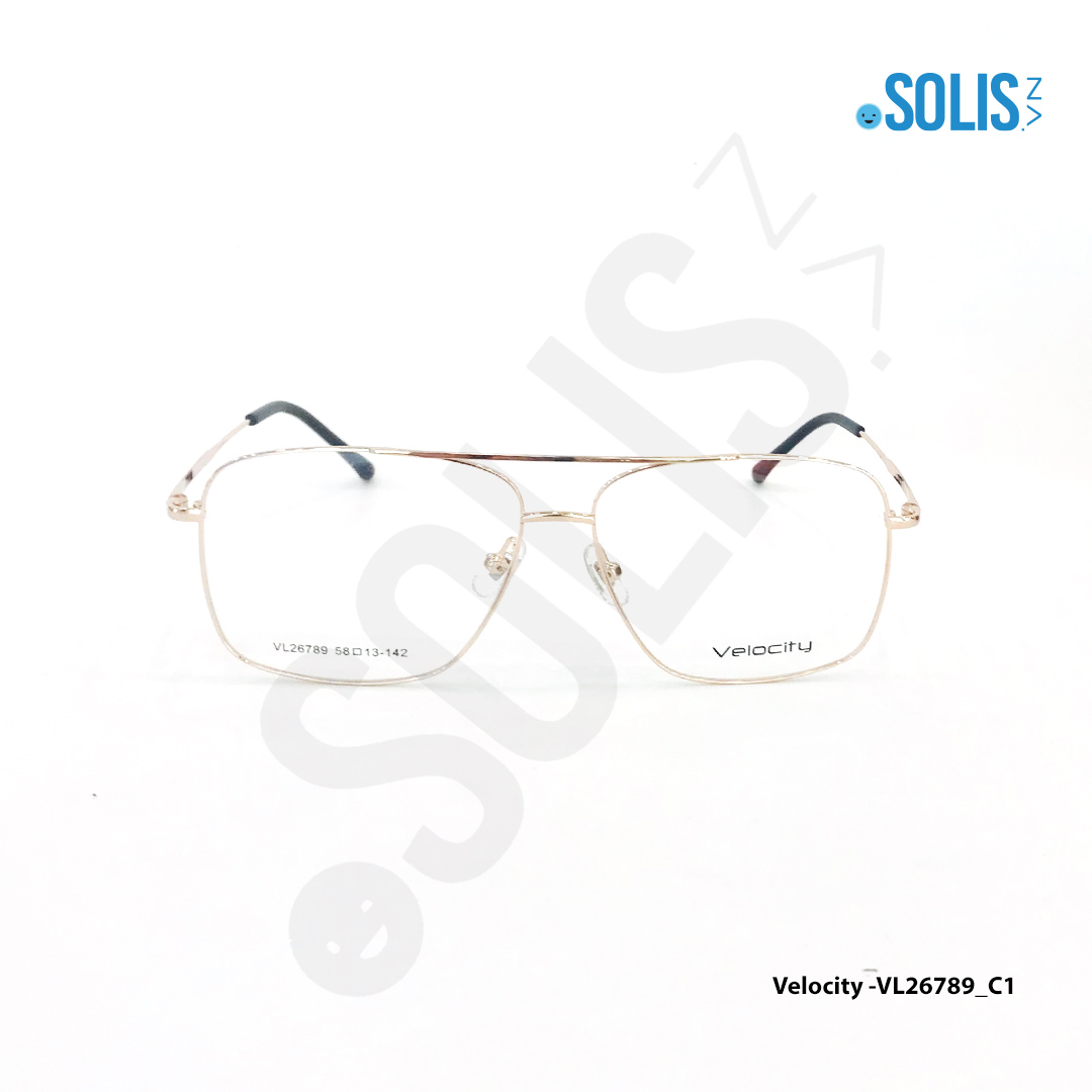 Gọng kính KL Velocity VL26789 - KÍNH KIM LOẠI HIỆU VELOCITY VL26789 KÍCH THƯỚC 58-13-142
