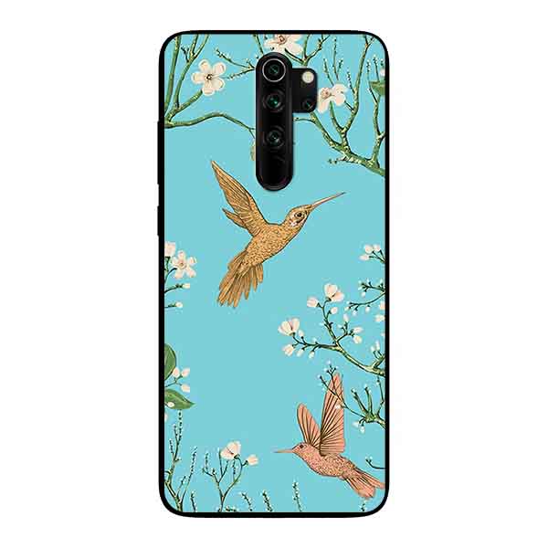 Ốp Lưng in cho Xiaomi Redmi Note 8 Pro Mẫu Những Chú Chim Nhỏ - Hàng Chính Hãng