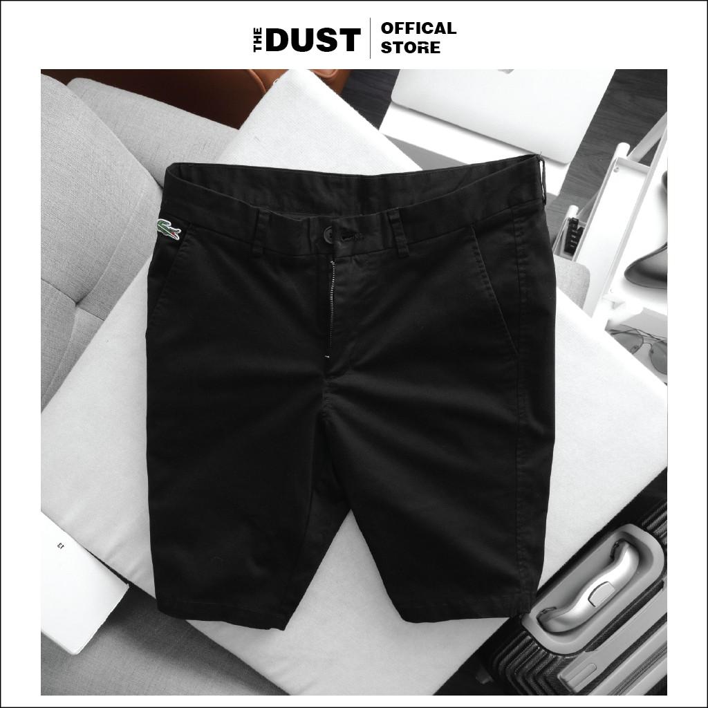 Quần short đùi kaki nam cao cấp, chất vải kaki xuất xịn dày dặn, form slim fit, co giãn nhẹ LCT KC - THE DUST