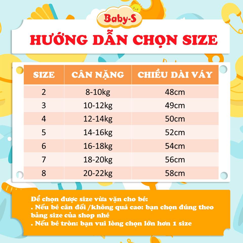 Váy cho bé gái 8-22kg họa tiết sọc đỏ Baby-S, Đầm bé gái tay phồng phong cách Hàn Quốc xinh xắn – SD093