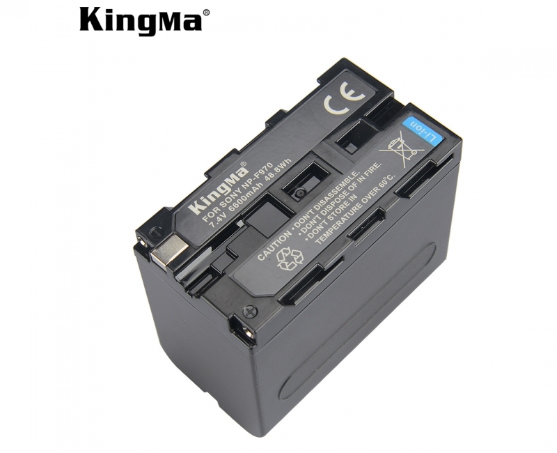 BỘ 2 PIN 1 SẠC KINGMA FOR SONY NP-F970 - HÀNG CHÍNH HÃNG