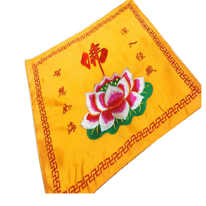 Túi vải Phật giáo SIÊU TIỆN 35cm 2 lớp satin