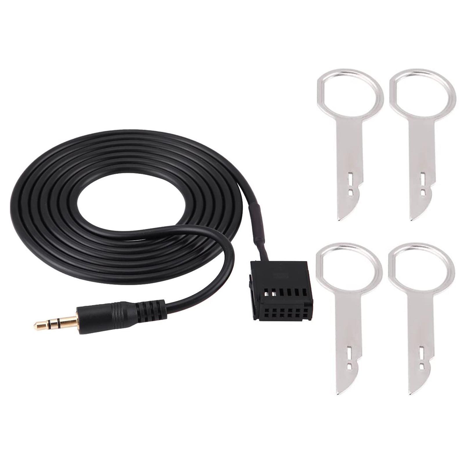 Car Audio AUX Auxiliary Cable Adapter 6000CD for Fiesta Fusion