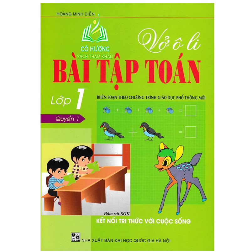 Sách - Vở Ô Li Bài Tập Toán Lớp 1 - Quyển 1