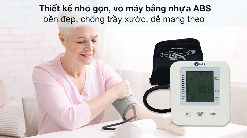 Máy đo huyết áp bắp tay Kachi MK293 - Hàng chính hãng