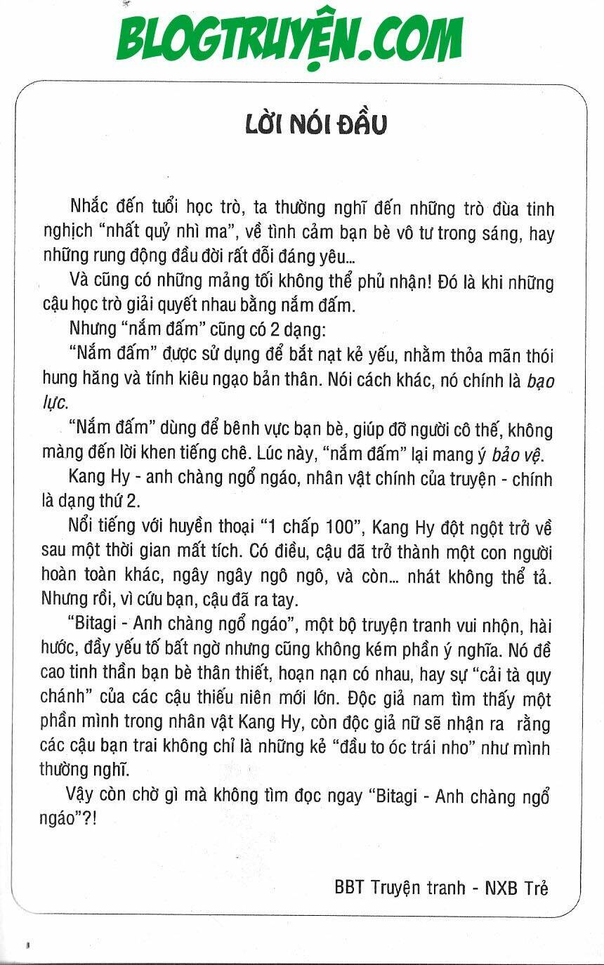 bitagi - anh chàng ngổ ngáo chapter 134 4