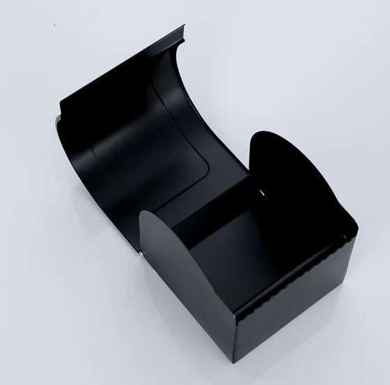 Móc giấy vệ sinh màu đen bằng inox 304