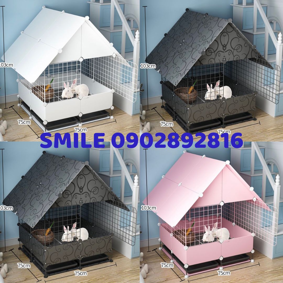 COMBO CHUỒNG, LỒNG LẮP GHÉP LƯỚI THÉP DÀNH CHO THÚ CƯNG CHÓ MÈO