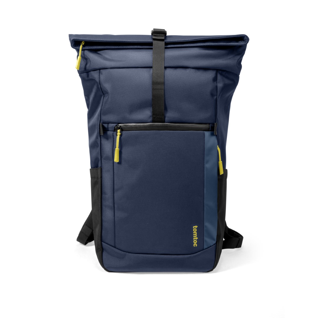 Balo Tomtoc (USA) Rolltop Laptop Backpack - Balo di chuyển, du lịch, thường ngày cho MacBook 13-16 inch và laptop 15.6 inch - Dung tích 17L-23L T61, hàng chính hãng