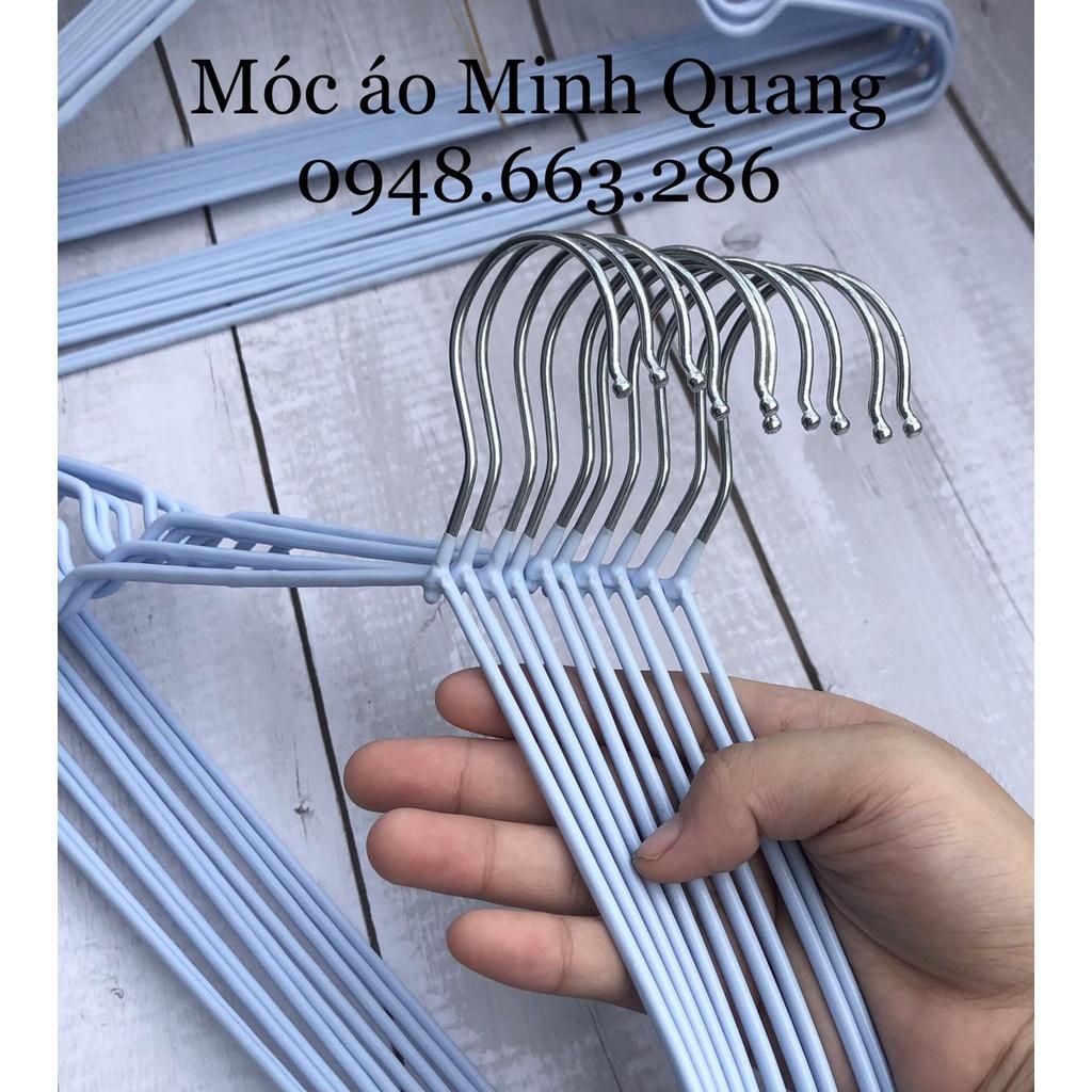 Combo 10 móc treo quần áo-mắc nhôm bọc nhựa-hàng cao cấp