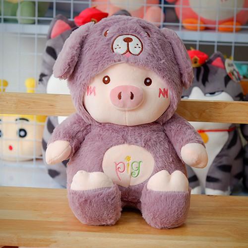 Gấu Bông Heo Cute Xịn Giá Rẻ Cute Dễ Thương Áo Bông Cao Cấp Size 30 - 70