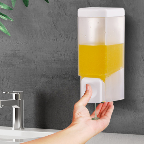 Hộp đựng xà phòng bằng nhựa treo tường, Loại đơn và đôi, Không bị rò rỉ nước rửa tay