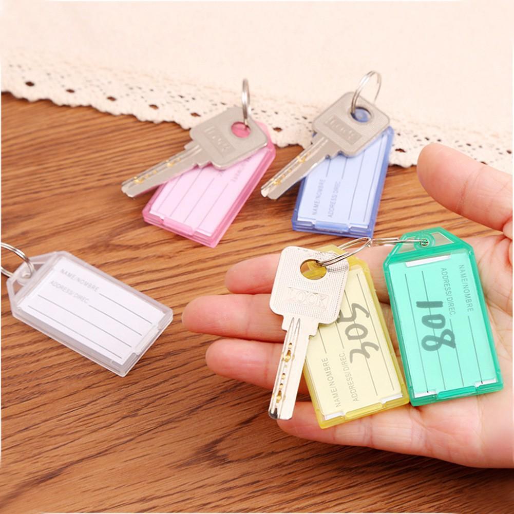 Combo 10 Móc khóa Thẻ chìa khóa name tag