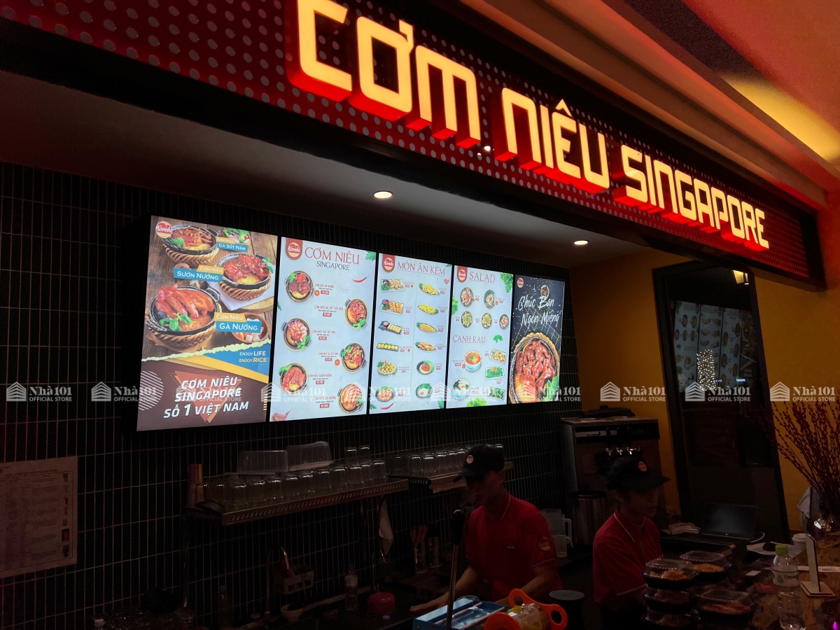 (Kích thước 60x90) Bảng LED quảng cáo siêu mỏng mặt kính cường lực, menu LED siêu mỏng