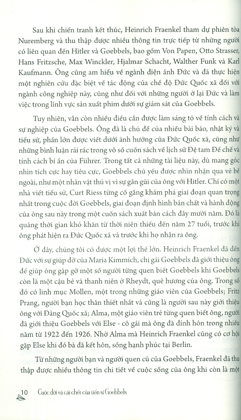 Cuộc Đời Và Cái Chết Của Tiến Sĩ Goebbels