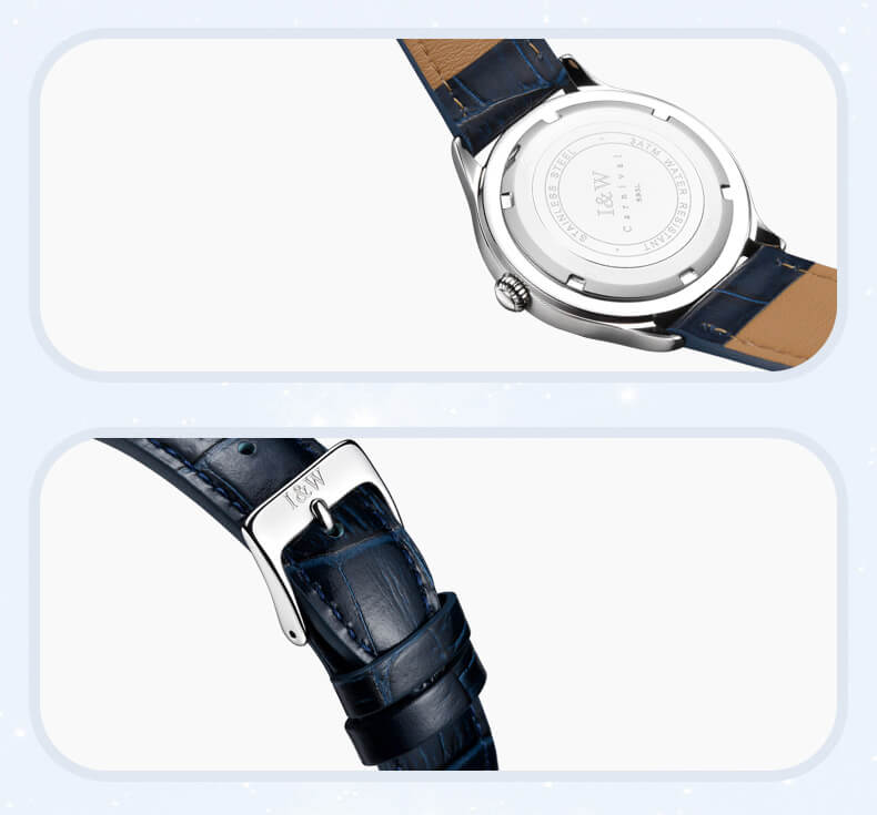 Đồng hồ nữ chính hãng IW CARNIVAL IW593L-2 Kính sapphire ,chống xước ,Chống nước 30m ,Bảo hành 24 tháng,Máy điện tử (Pin),dây da cao cấp, thiết kế đơn giản dễ đeo