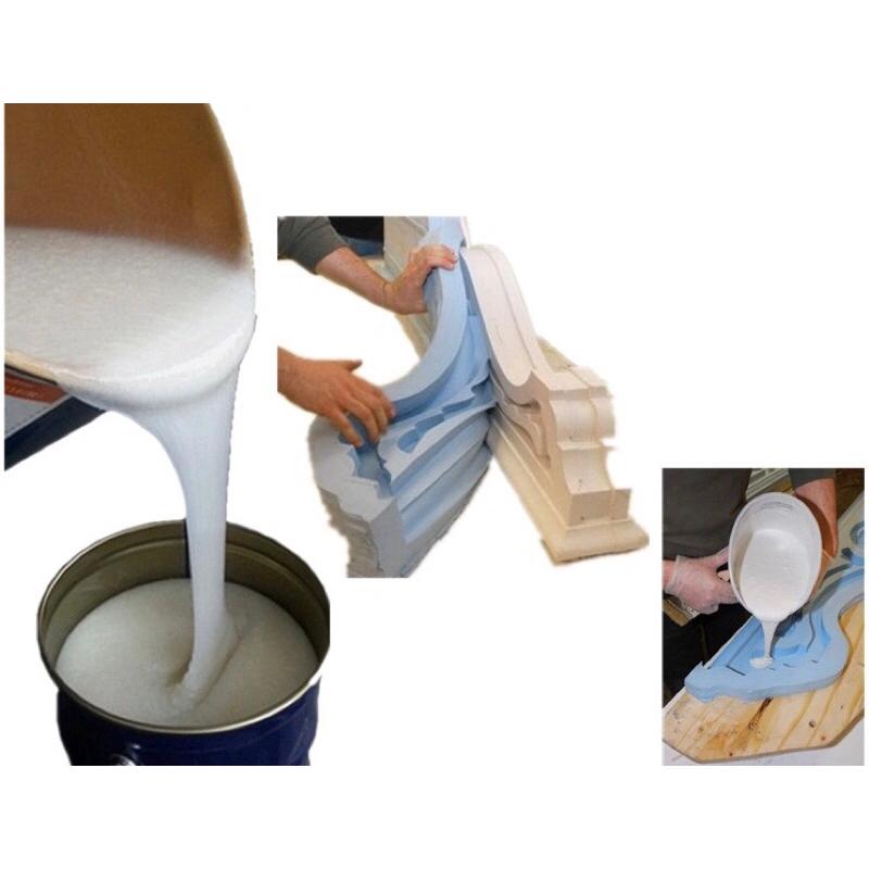 1 Kg Silicon Trắng Mau khô Làm Khuôn Dẻo Đàn Hồi - Trường Thịnh Sài Gòn