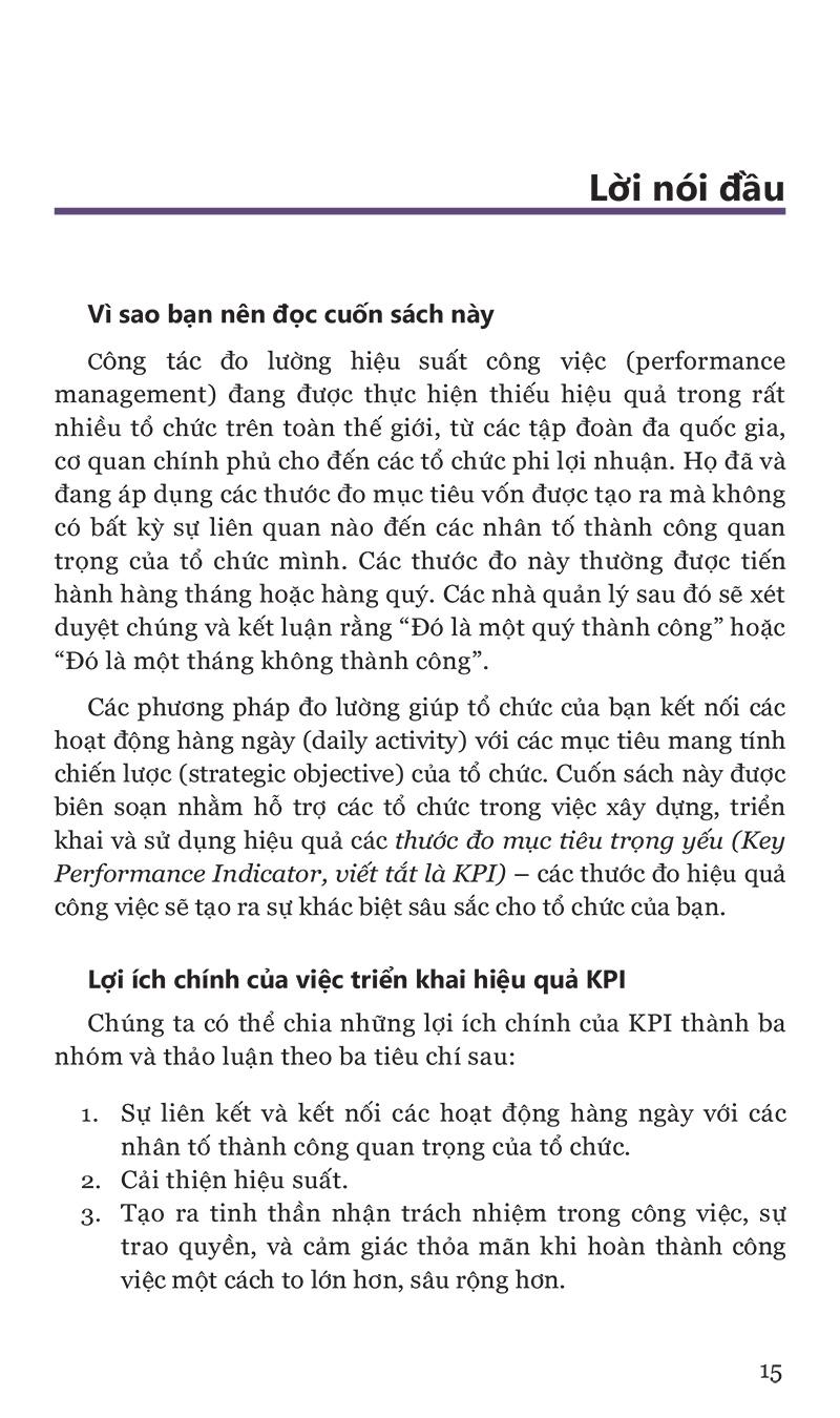 KPI - Thước Đo Mục Tiêu Trọng Yếu (Tái Bản 2021)