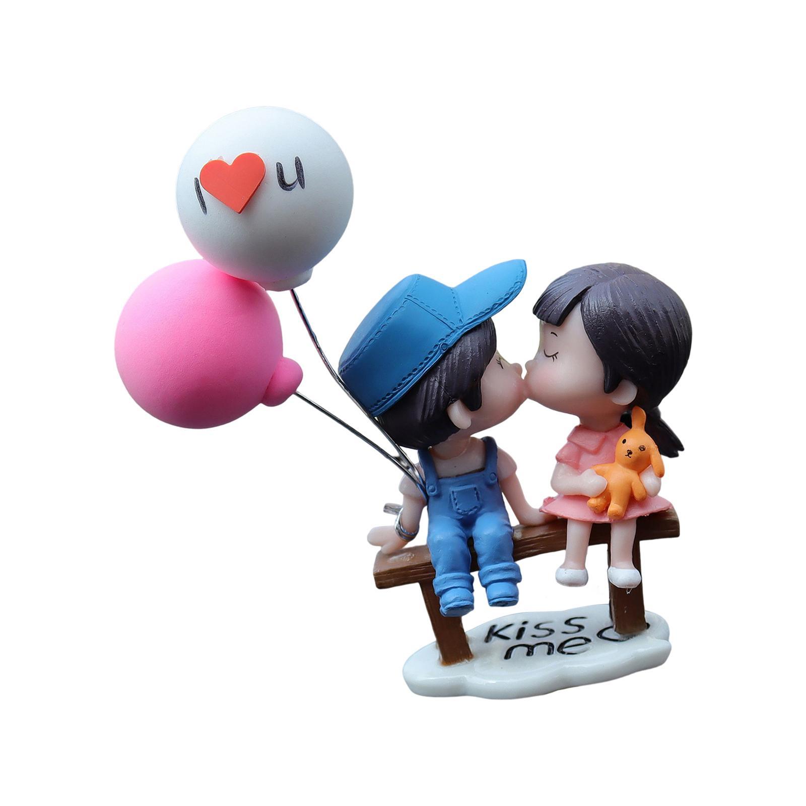 Car Dashboard Decorations Miniature figure Statue for Party Girls Gifts