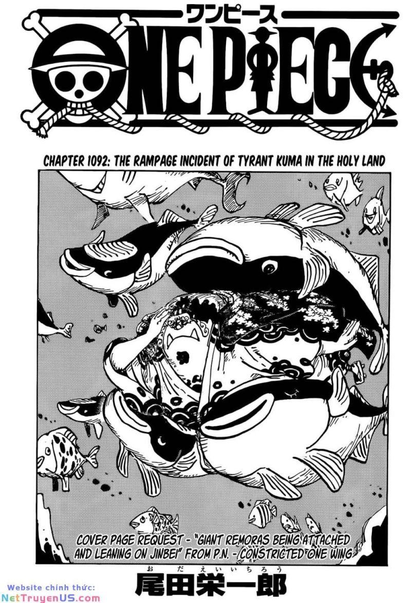đảo hải tặc - one piece chapter 1092 1