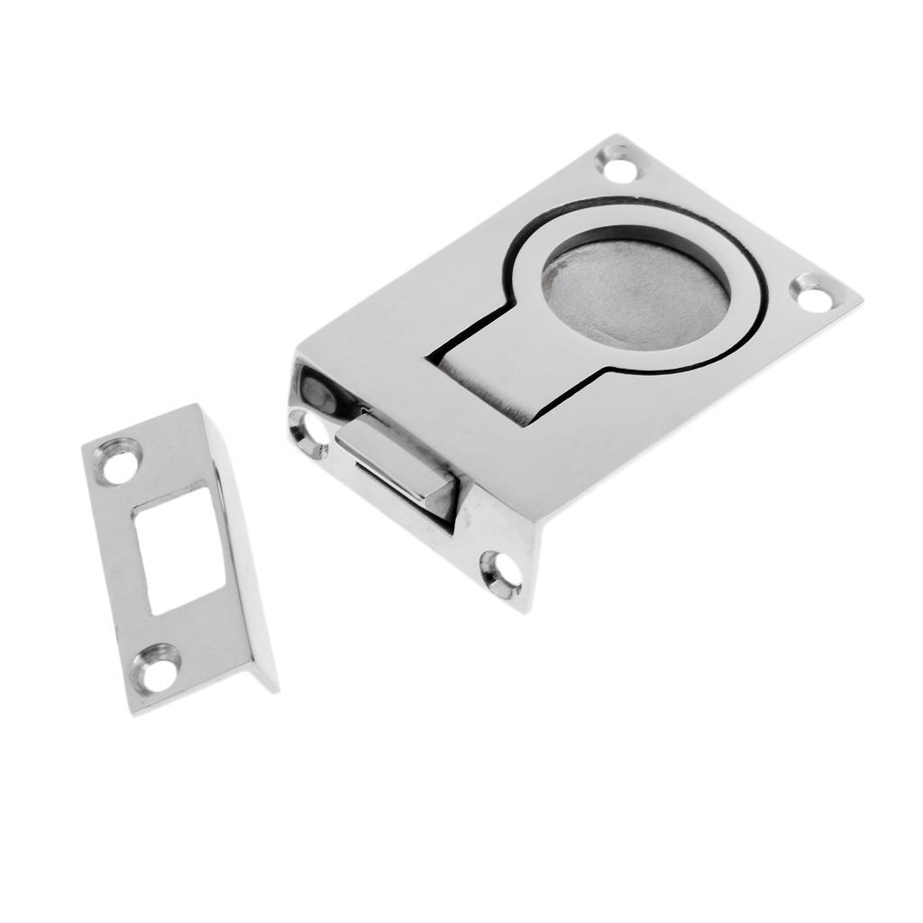 2 pieces 316 stainless steel boat cabinet locker lift / pull handle