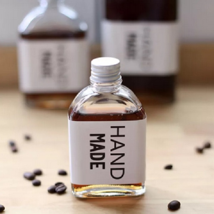 ComBo 5 Chai Thủy Tinh Mini Dẹp Nắp nhôm 100ml