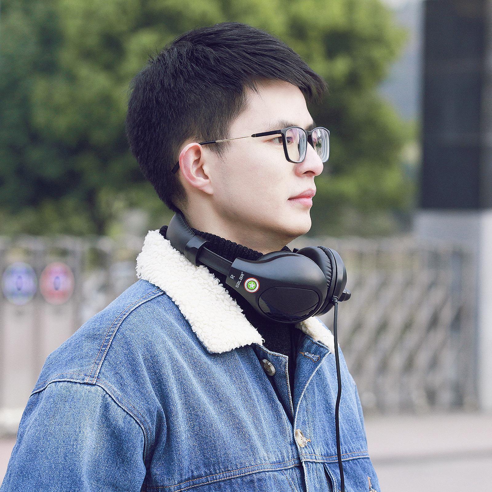 Student Headphones with Micophone Adjustable Comfortable Headset for School