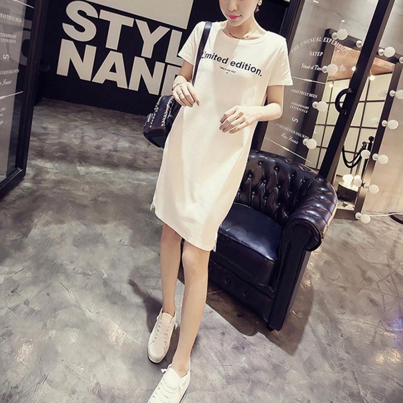 Đầm Sơ Mi Tay Ngắn Thiết Kế Thanh Lịch