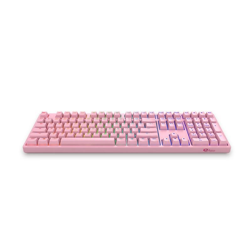 Bàn phím gaming AKKO 3108S RGB Pro Pink - Cổng USB- Hàng Chính Hãng