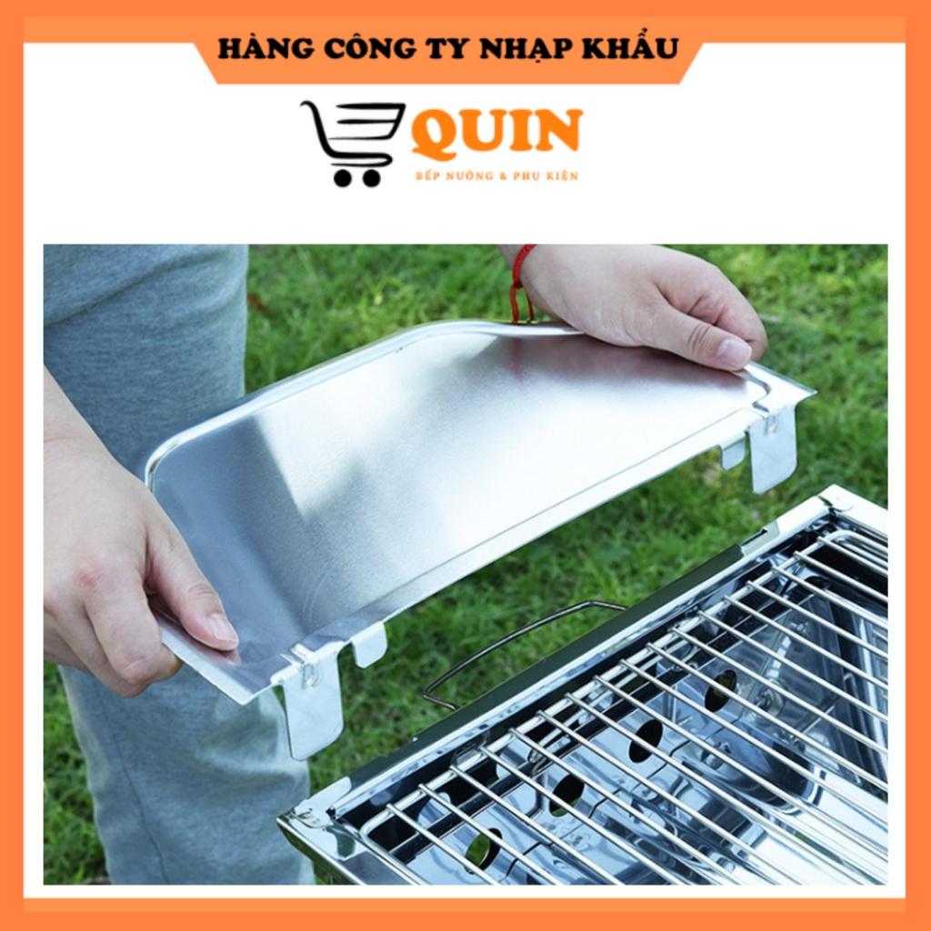 Khay Đựng Gia Vị Inox bếp nướng, khay đựng bếp nướng dã ngoại