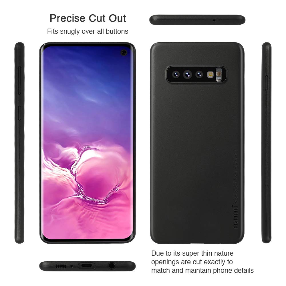 Ốp lưng siêu mỏng Samsung S10 S10 Plus Memumi Slim 0.3mm - Hàng Chính Hãng