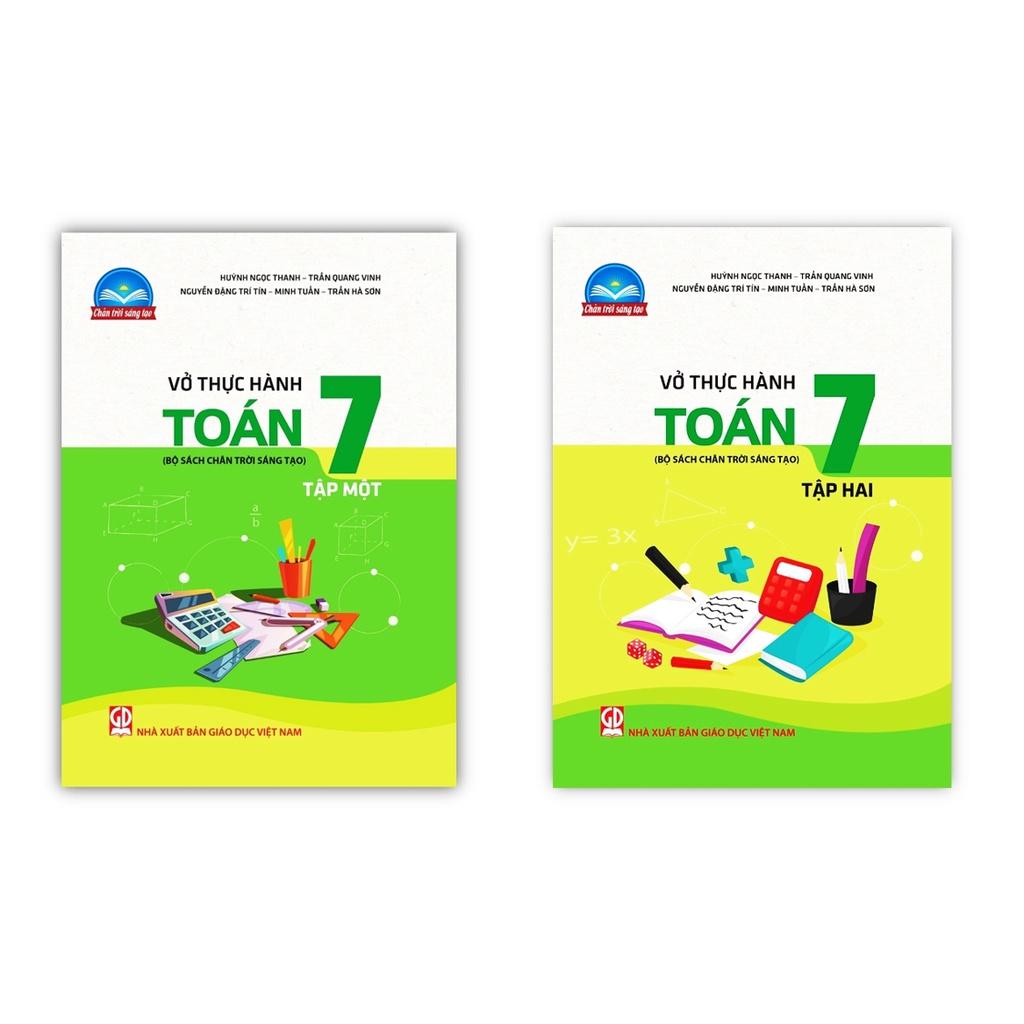 Sách - Combo Vở thực hành Toán 7 - tập 1 + tập 2