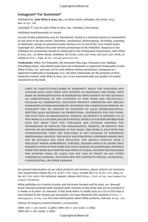 Sách ngoại văn: Instagram For Dummies 2nd Edition