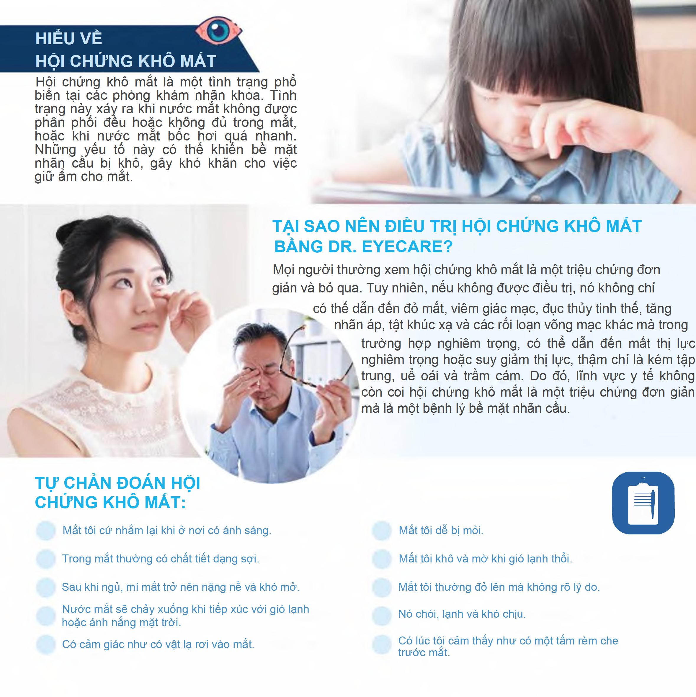 Máy nhiệt rung nén ép trị liệu khô mắt DR. EYECARE - Hàn quốc